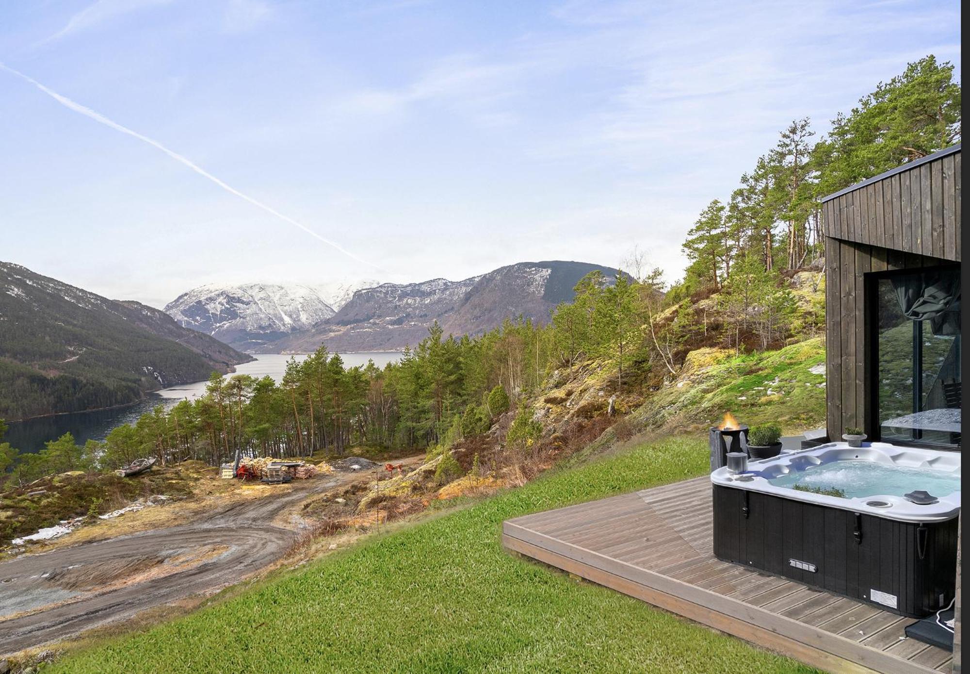 Sogndal Fjordpanorama - Studio Cabins With View Bagian luar foto